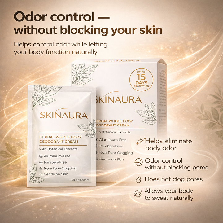 Herbal Whole Body Deodorant Cream SkinAura