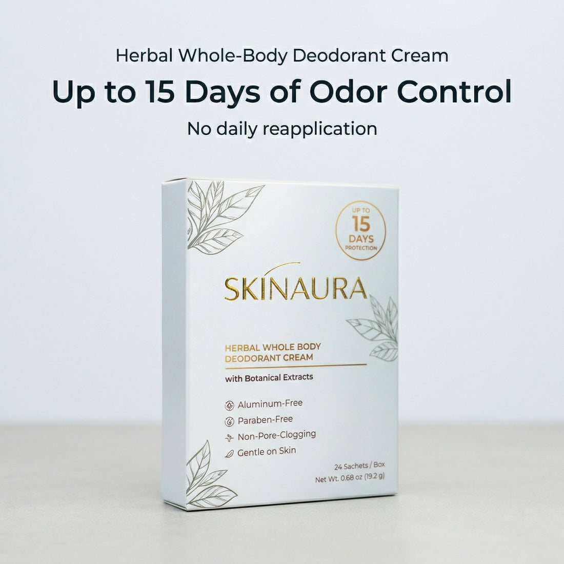 Herbal Whole Body Deodorant Cream SkinAura