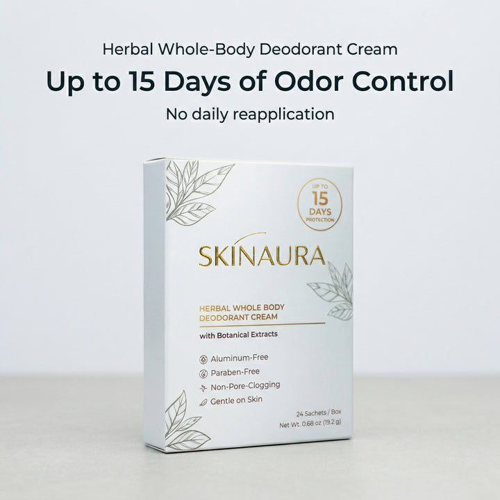 Herbal Whole Body Deodorant Cream SkinAura
